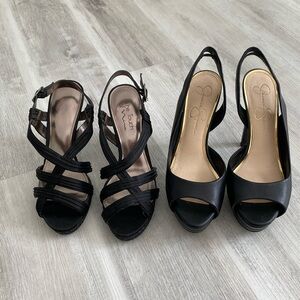 Jessica Simpson and Nina heels size 8.5